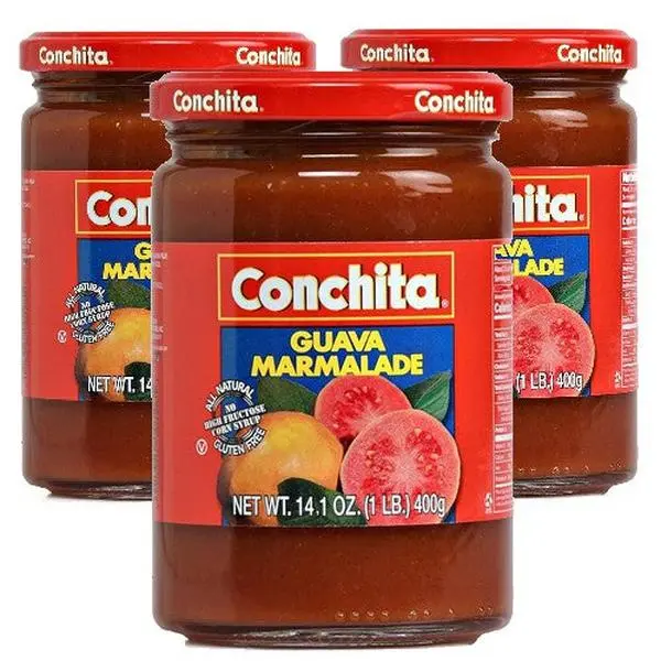 Conchita Fruit-Based Guava Marmalade - 14.1oz, Ambient Temperature, Pack of 3