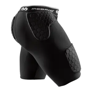 McDAVID HEX Thudd Short - Ultimate Protection for Football & Lacrosse Athletes - 9mm HEX Technology, Breathable & Durable