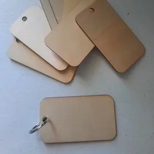 Custom Woodburn KeyChain Rectangular 3.5in x 2in