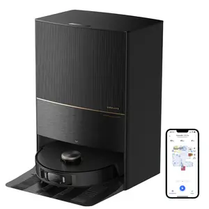 DREAME L20 Ultra Robot Vacuum and Mop with Mop-Extend, Auto Mop Removal & Raising, Washing and Drying, 7000Pa Suction, Self-Emptying, Self-Refilling, AI Obstacle Avoidance