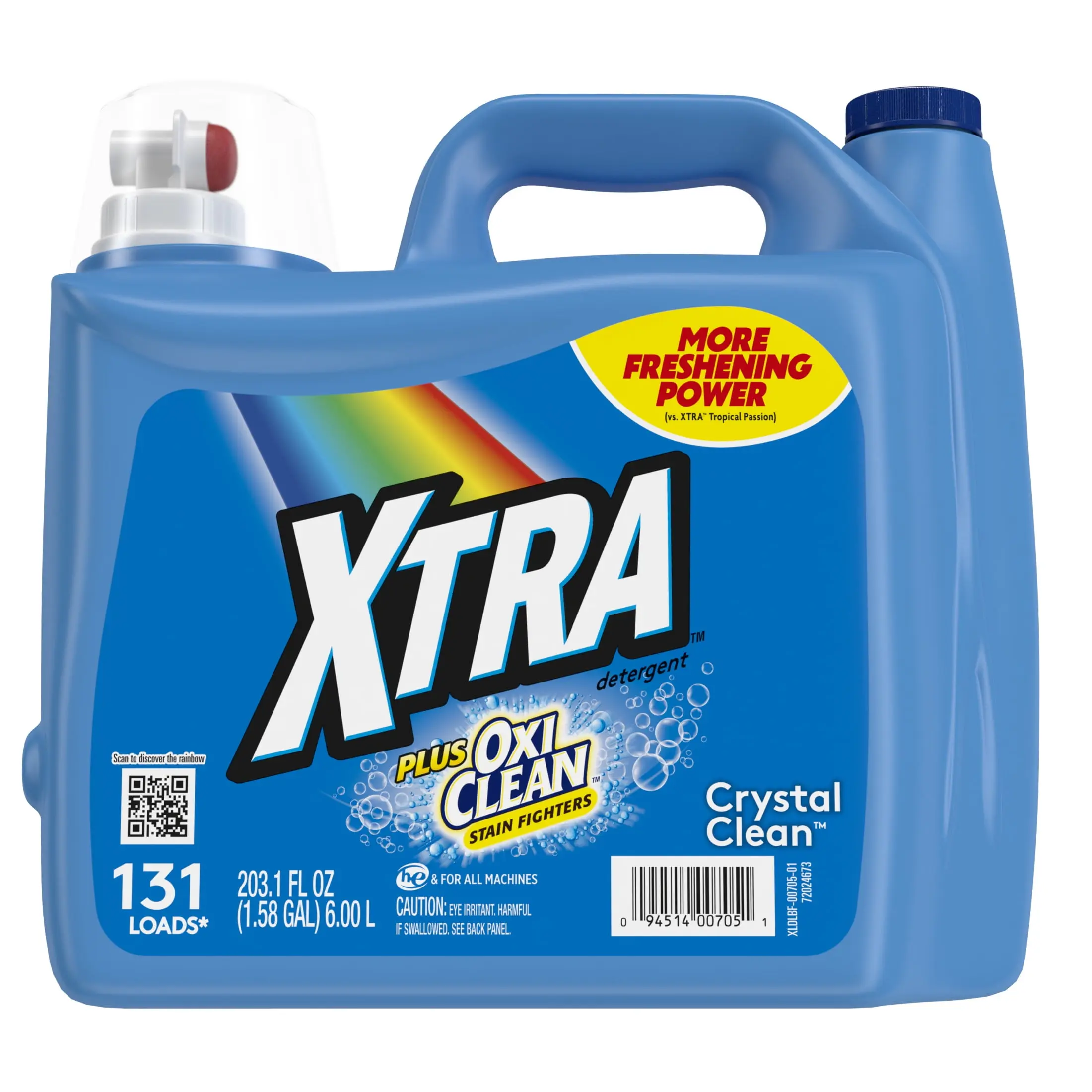 203.1 fl oz OxiClean, 131 Loads Liquid Laundry Detergent