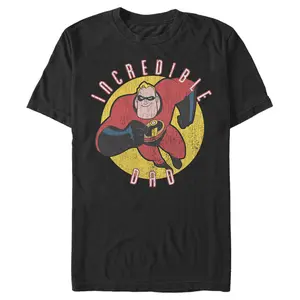 Men's The Incredibles Distressed Mr. Incredible Dad T-Shirt