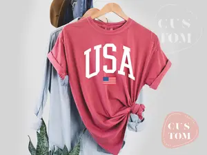 USA Flag Shirt, 4th of July Shirt, Big USA Tshirt, USA Comfort Colors Shirt, Comfort Colors Usa Flag Tee, Usa Comfort Colors Tee, Usa Shirt