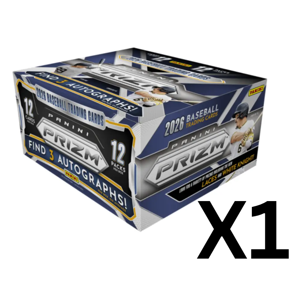 1416 2026 PRIZM BASEBALL HOBBY BOX - CHASE 3 AUTOGRAPHS + NUMBERS + COLORS + THE MANGA!