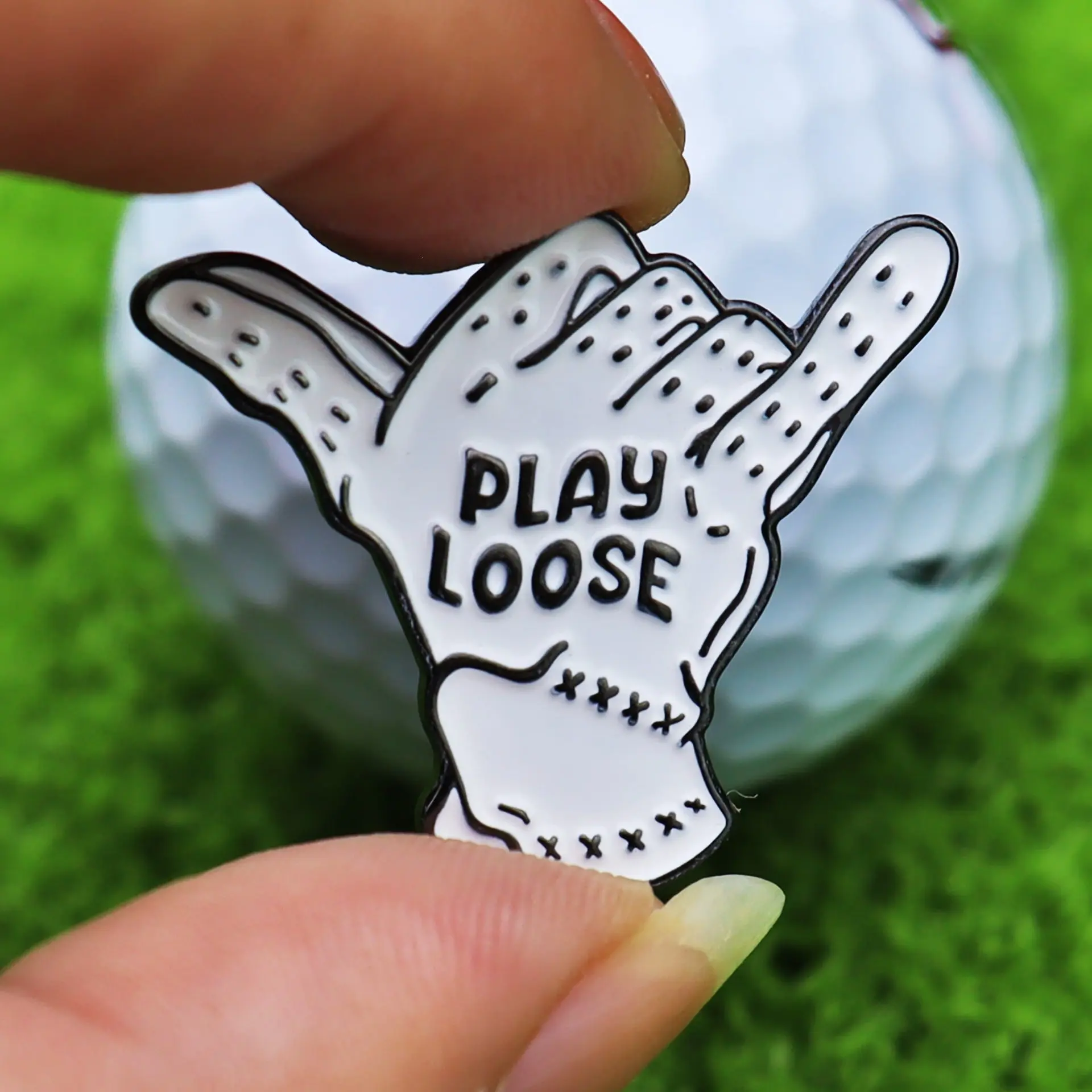 Creative PLAY LOOSE Ball Marker Enamel Marker