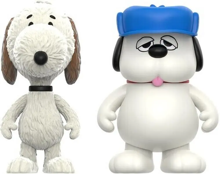 Super7 - Peanuts ReAction Figures - Olaf & Andy (2-Pack)  [COLLECTIBLES] Action figurine/statue
