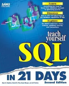 USED-Teach Yourself SQL in 21 Days by Ronald R. Plew (Paperback)