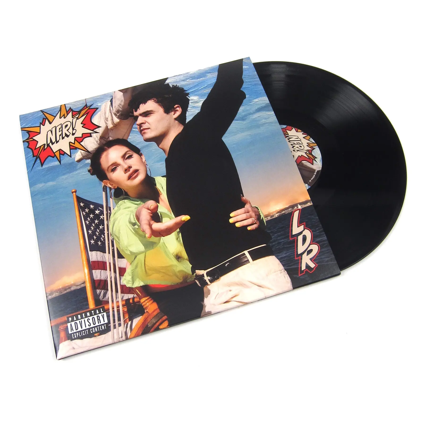 Lana Del Rey 6th Studio Album NFR! - 180g Vinyl Double LP, Vinyl Records with Sublime Cover, Gatefold Sleeve
