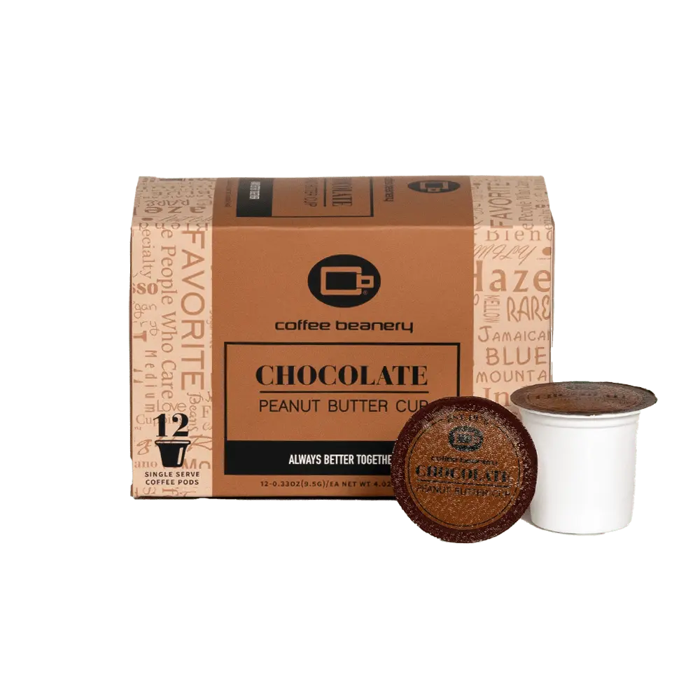 Chocolate Peanut Butter Cup Flavored Coffee Pods
