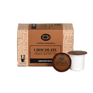Chocolate Peanut Butter Cup Flavored Coffee Pods