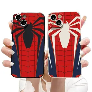 Cool Man Spider Pattern Phone Case for IPhone17/ phone case 16/15/14/13/12