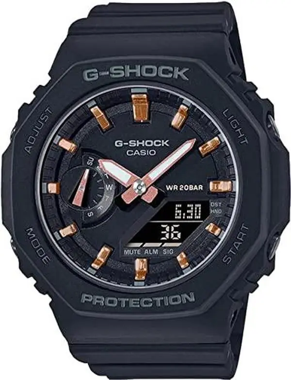 Casio G-Shock Analog/Digital Black Ladies Watch GMAS2100-1A