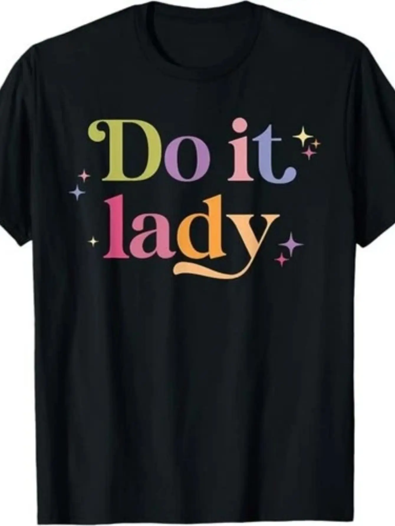 Funny _Do It Lady Chit_ Humor T-Shirt - Retro Unis