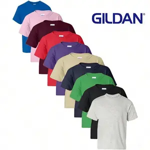 Gildan 5000 - Heavy Cotton Men's T-Shirt - 10 Pack UP To Size 4XL! Assorted Colors