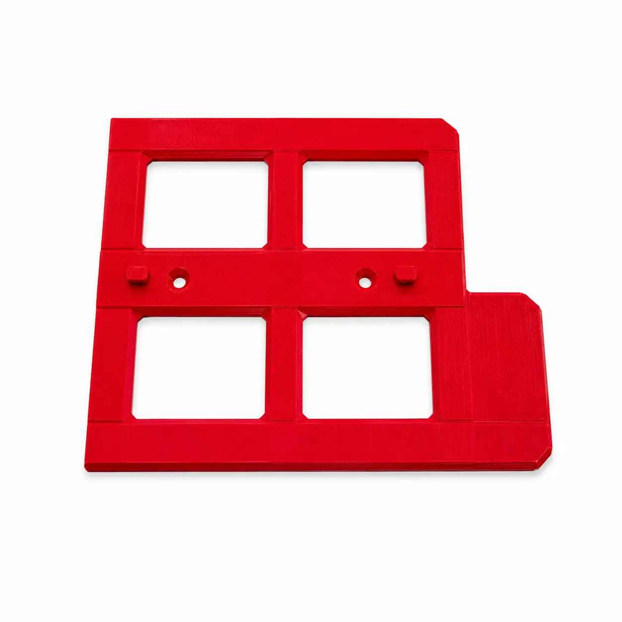 CROWNTOOLS Custom-Fit Wall Mount Attachment for Milwaukee M12/M18 - Wall/Workbench Charger Storage, Cleaner Workspace Solution, Mount Only - Charger Not Included