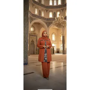 Orange Two-Piece Lounge Set