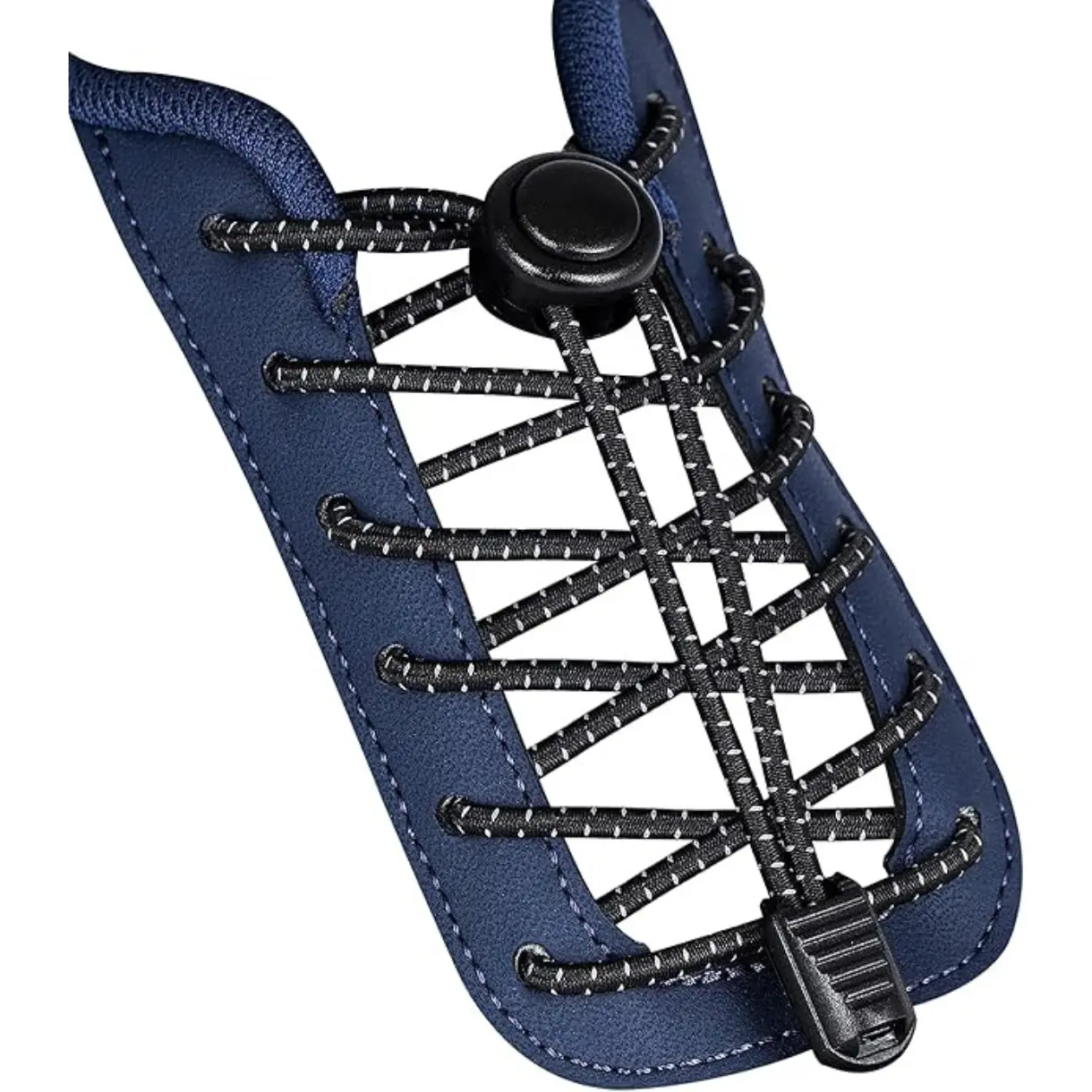 No Tie Shoelaces - Tieless Elastic Shoe Laces - Strong Lock Shoelaces for Sneakers - One Size Fits All for Adults and Kids