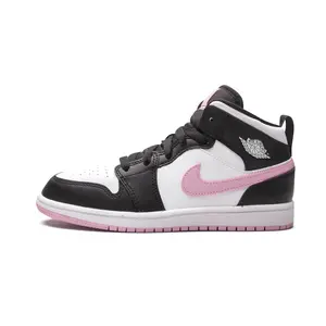 Jordan 1 Mid PS "White / Light Arctic Pink / Black" 640737 103