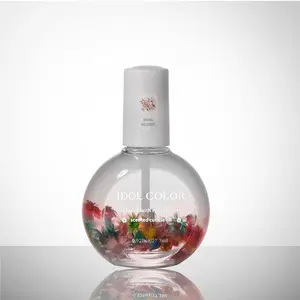 Flowery Scented Cuticle Oil, Infused with Real Flowers, Cuticle Revitalize Oil, Nail Oil For Growth And Strength, Cuticle Remover - Nail Strengthener - Cuticle Softener (0.92 fl.oz, Spring Bouquet)