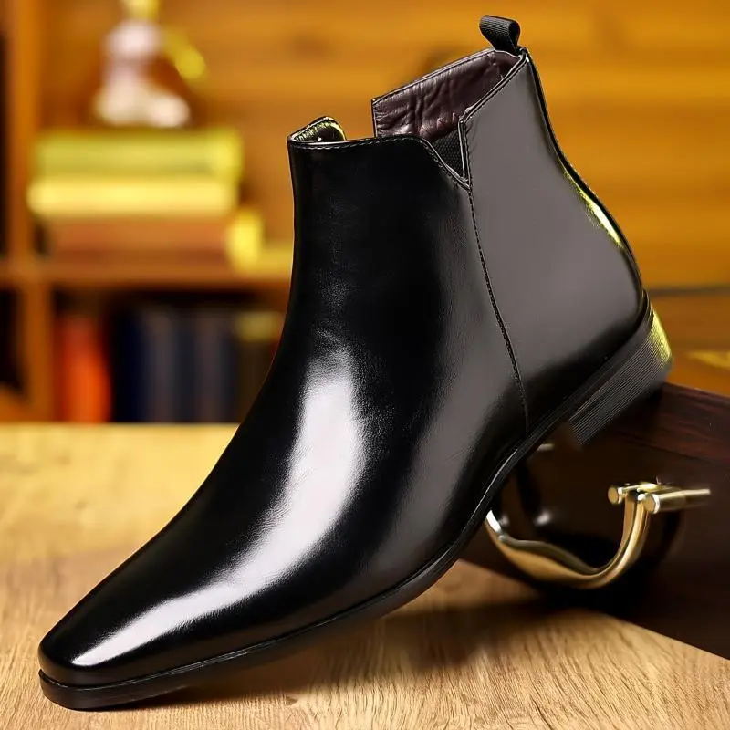 Men'sBusinessCasualShoes&Boots-VersatileFootwearforProfessionalOutdoorWear