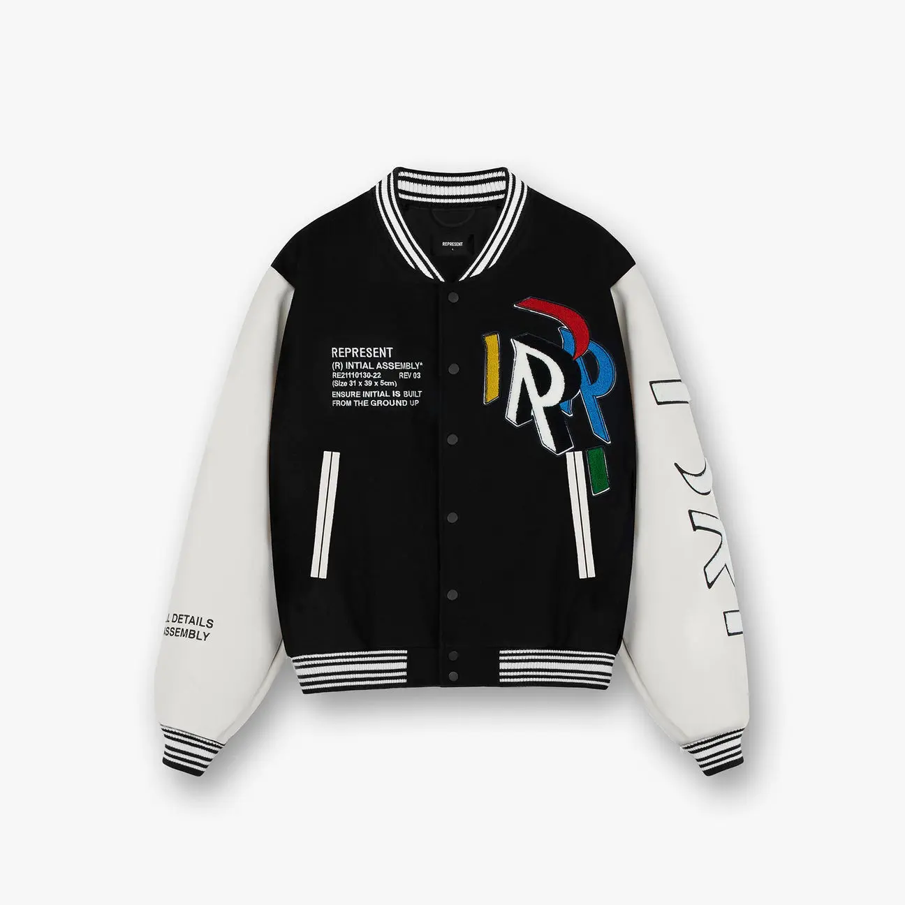 REPRESENT Initial Varsity Jkt Mens Apparel