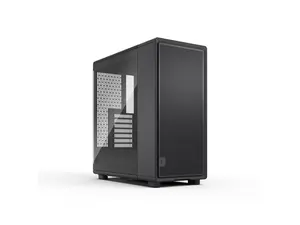 Fractal Design Epoch XL Black - Tempered Glass Light Tint - High Airflow PC Gaming Case - Mesh Front Panel - Three Momentum 14 Fans Included - Spacious Interior - ATX/mATX/ITX and Reverse Connector Motherboard Support