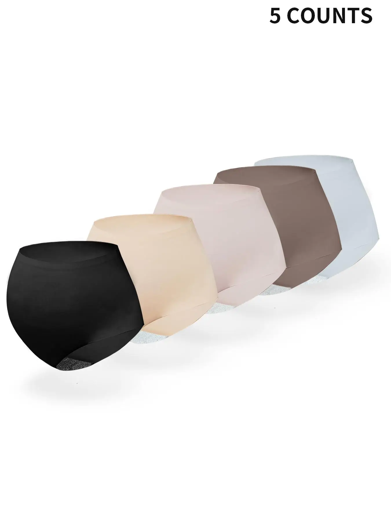 Maternity Solid Color High Waist Maternity Panty, Breathable Comfortable Maternity Underwear for Pregnancy & Postpartum, Maternity Underwear for All S