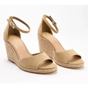 Vince Camuto Leather or Suede Wedges Felyn