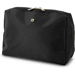Samsonite Everyday Travel Bag - Polyester Body with Full Zip Around Opening - Spacious Main Compartment & 4 Interior Slip Pockets - Perfect For Everyday Essentials, Cosmetics, Toiletries, Tech - Black