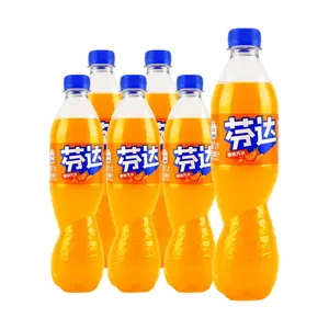 Fanta Orange Soda 500ml Cans - Mainland China Version - 6 Pack Value Bundle