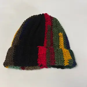 Mix-N-Match Colorful Striped Knit Beanie Hat for Casual Wear