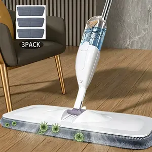 Spray Mop for Floor Cleaning - Microfiber Flat Mop with Water Spray, Wet & Dry Use, Hands-Free Washable Mop for Hardwood, Tile & Laminate Floors, Reusable Pads, Lightweight for Home Kitchen