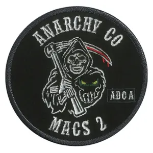 ADC Anarchy CO Reaper Embroidered Patch