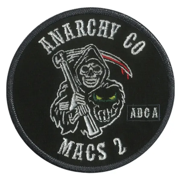 ADC Anarchy CO Reaper Embroidered Patch