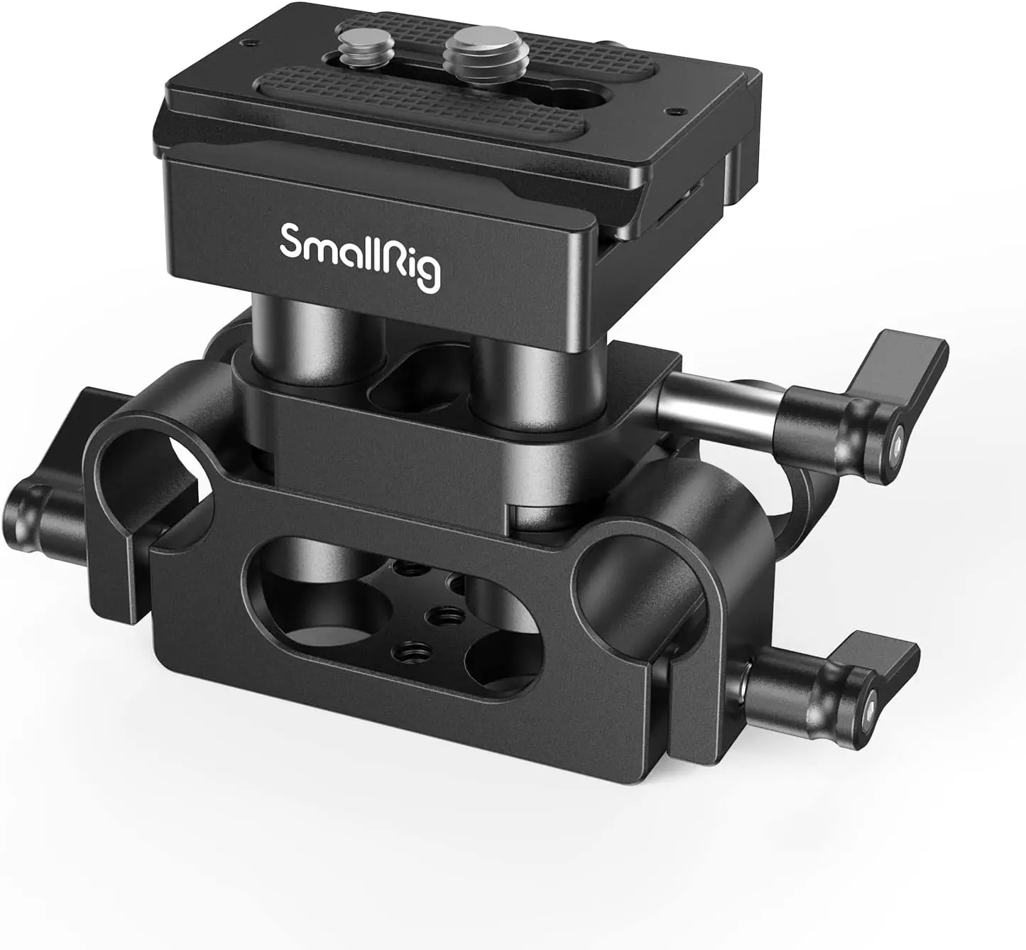 Universal 15mm Rail Support System with 15mm Rod Clamp and Quick Release Plate - 2272