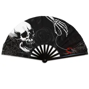 Black Rose X-Large Hand Fan