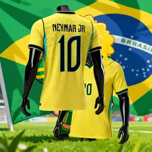 2026 Brazil National Team Home Short-Sleeve Soccer Jersey