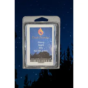 Starry Night Sky 2.5oz. Wax Melts - Scented Candle Decoration