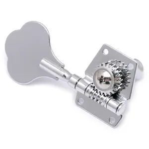 Bass Tuning Pegs Tuning Key MachineHead Tuners for P Bass J Bass 4 Right Chrome