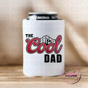 The Cool Dad 12oz Sublimation Can Koozie