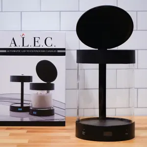 Large/Automatic Lid that Extinguishes your Candle-ALEC