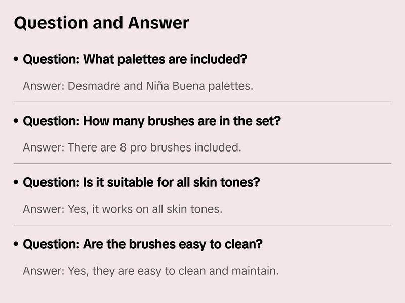 ViyantBeauty Dual Persona Eye & Brush Bundle - Desmadre + Niña Buena