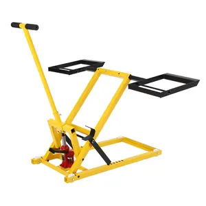 Heavy Duty Hydraulic Lawn Mower Lift Jack – 500lb Capacity – 26.5" Max Lift Height – Ideal for Riding Mowers, Zero Turn Mowers, Garden Tractors – Safe Maintenance Support