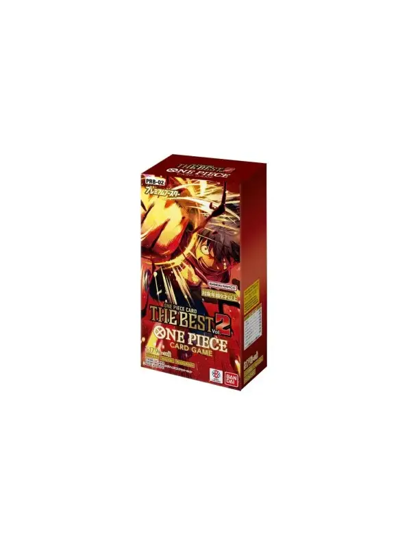 ONE Piece Card Game The Best Vol.2 (PRB-02) Booster Box (Japanese) - 10 Packs