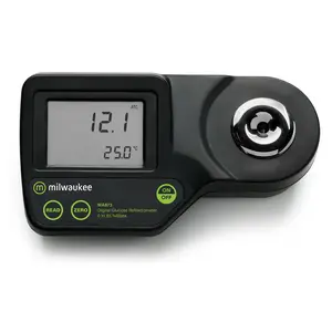 Milwaukee MA873 Digital Refractometer for Glucose for Brewers, Fruit Growers