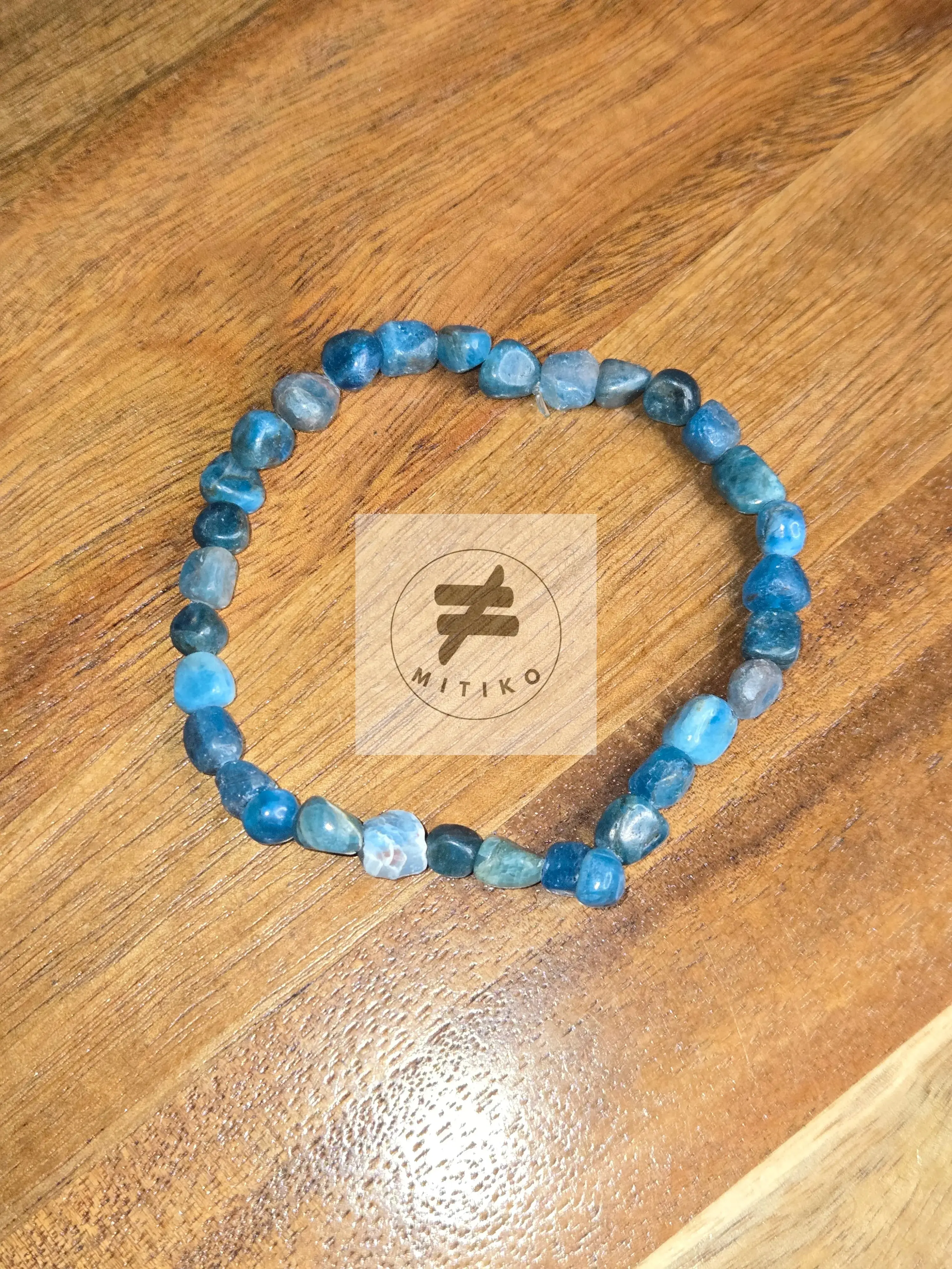 Apatite Nugget Bracelet