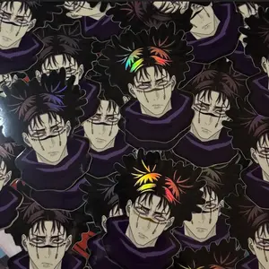 Custom Holographic Choso Sticker