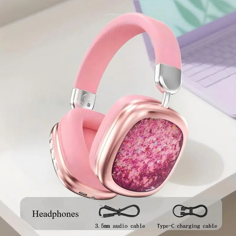 YANUQIA True Wireless Over-Ear Bluetooth Headphones for Gaming Calls Office Use Fitness Cycling Includes Charging Cable Audio Cable Fast Charge Clear Talk Quality iOS Android Compatible Earbud Headset Electronic,summerwins