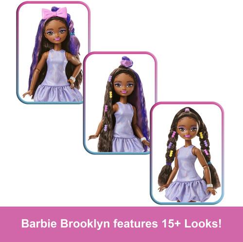 Mattel - Barbie Dream Besties: Get Ready with Barbie Brooklyn Doll  [Collectible Figurine/Statue/Bust] Paper Doll