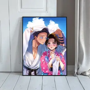 [Sale Off Up To 50%] [Unframe] Akaza Demon Slayer Poster, Infinity Castle Arc Anime Wall Art, Kimetsu no Yaiba Akaza Print, Japanese Anime Room Décor, Otaku Gift
